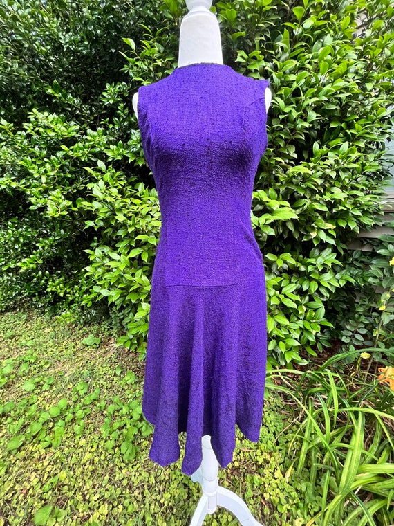 1960s Purple Mod Dress by Alison Ayres - image 3