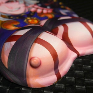 Arataki Itto Oppai Mousepad Ergonomic 3D Male Anime Genshin Impact image 3