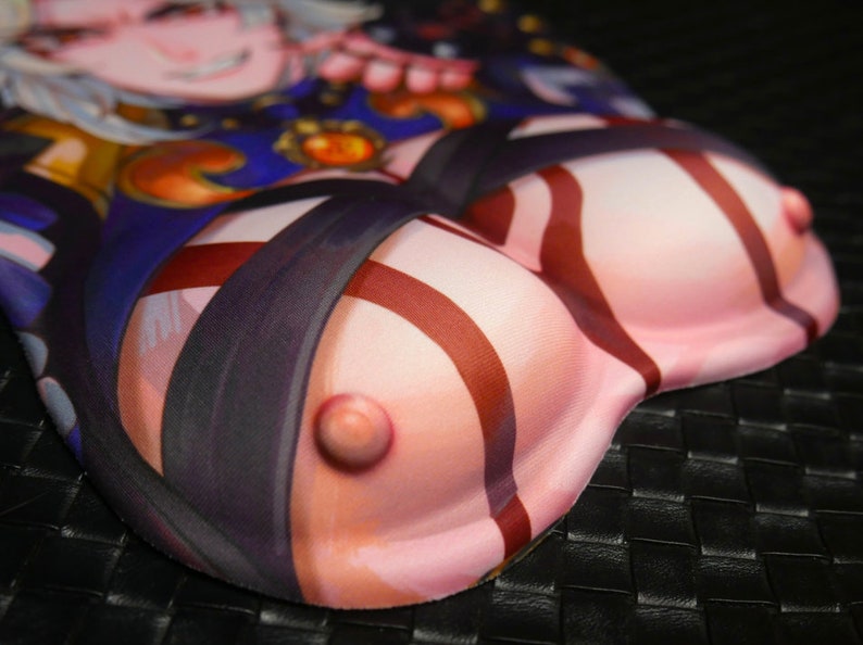 Arataki Itto Oppai Mousepad Ergonomic 3D Male Anime Genshin Impact image 3