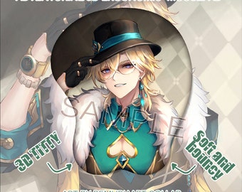 Aventurine Oppai Mousepad Ergonomic 3D Male Anime Honkai Star Rail