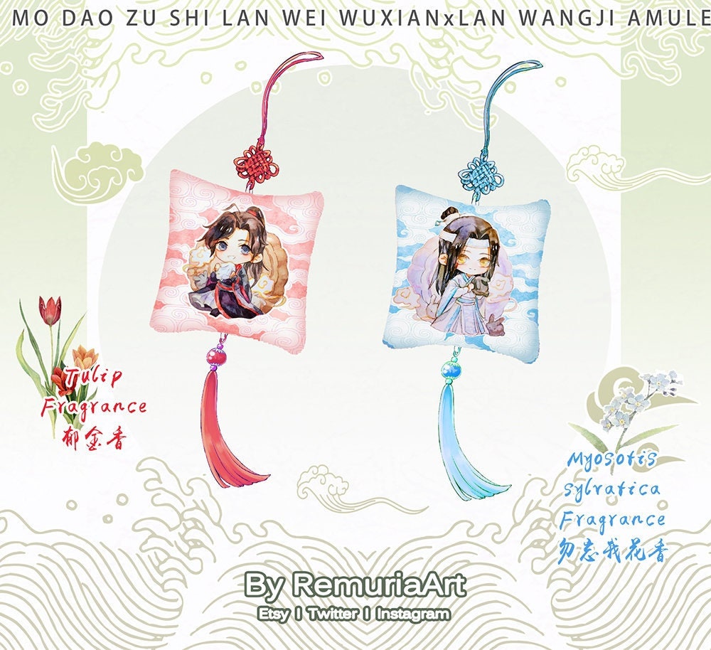 Mo Dao Zu Shi Anime Grandmaster of Demonic Cultivation Wei Wuxian Lan  Wangji Flower Swing Acrylic Stand Figure Desktop Gifts - AliExpress