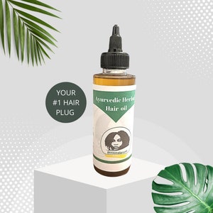 Ayurvedic Herbal Hair Growth Oil, Hair Growth Oil, Hot Oil Treatment, Hair loss   Dry itchy scalp, Alopecia, Ayurvedic herbs
