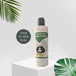 Leave in Conditioner, Hair Strength, Detangler. Fights dryness Blossom Serwaa