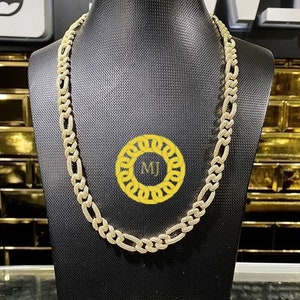 8 mm VVS Moissanite Diamond Prong Link Chain 925 Srebrny naszyjnik icedout Certyfikat GRA VVS Clarity D Color Pass Diamond Tester