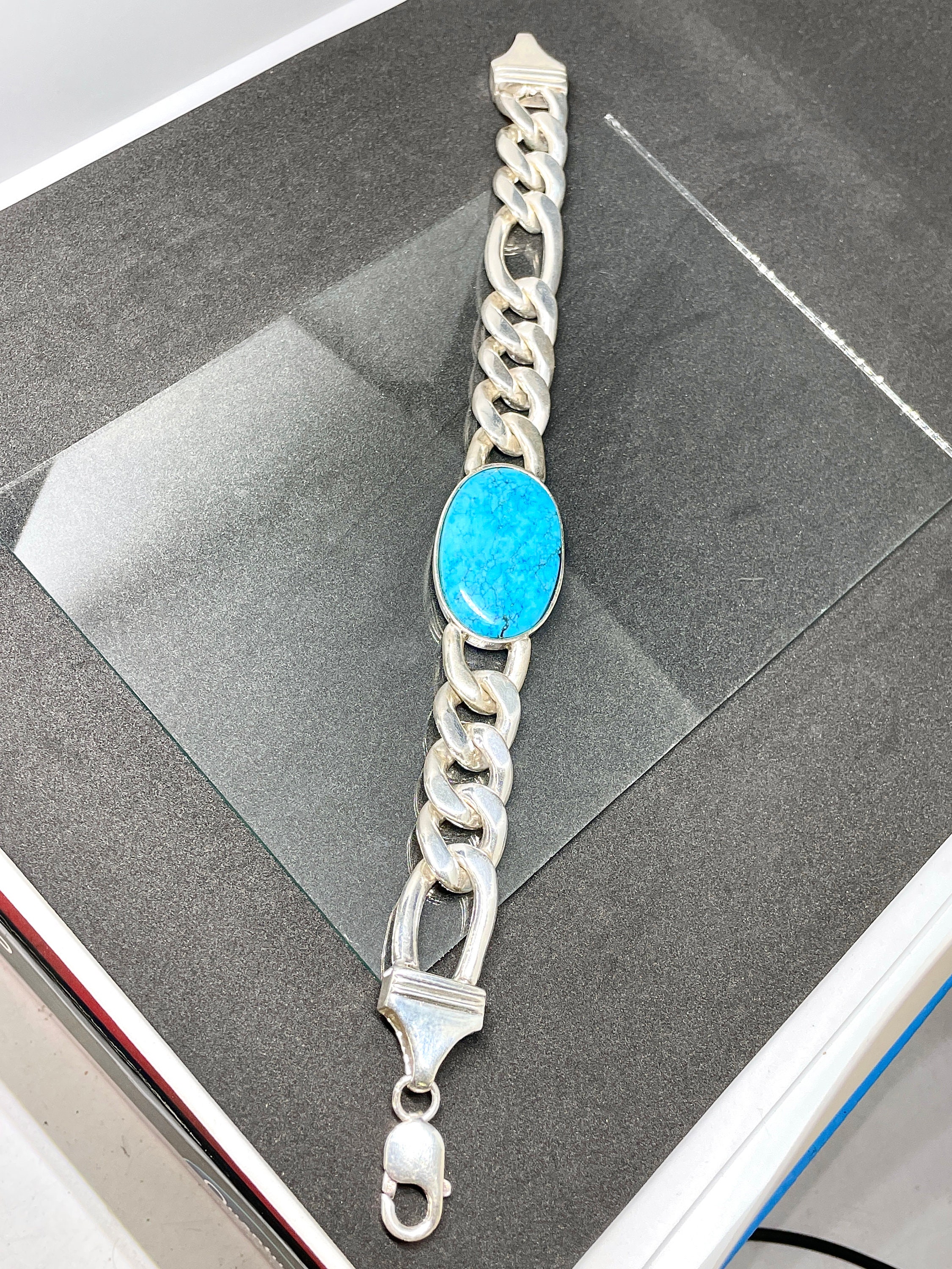 ブレスレット Silver925 Morning Dew / Beads / Drop & Figaro Chain Bracelet Sterling Silver925 Morning Dew / Drop & Figaro Chain