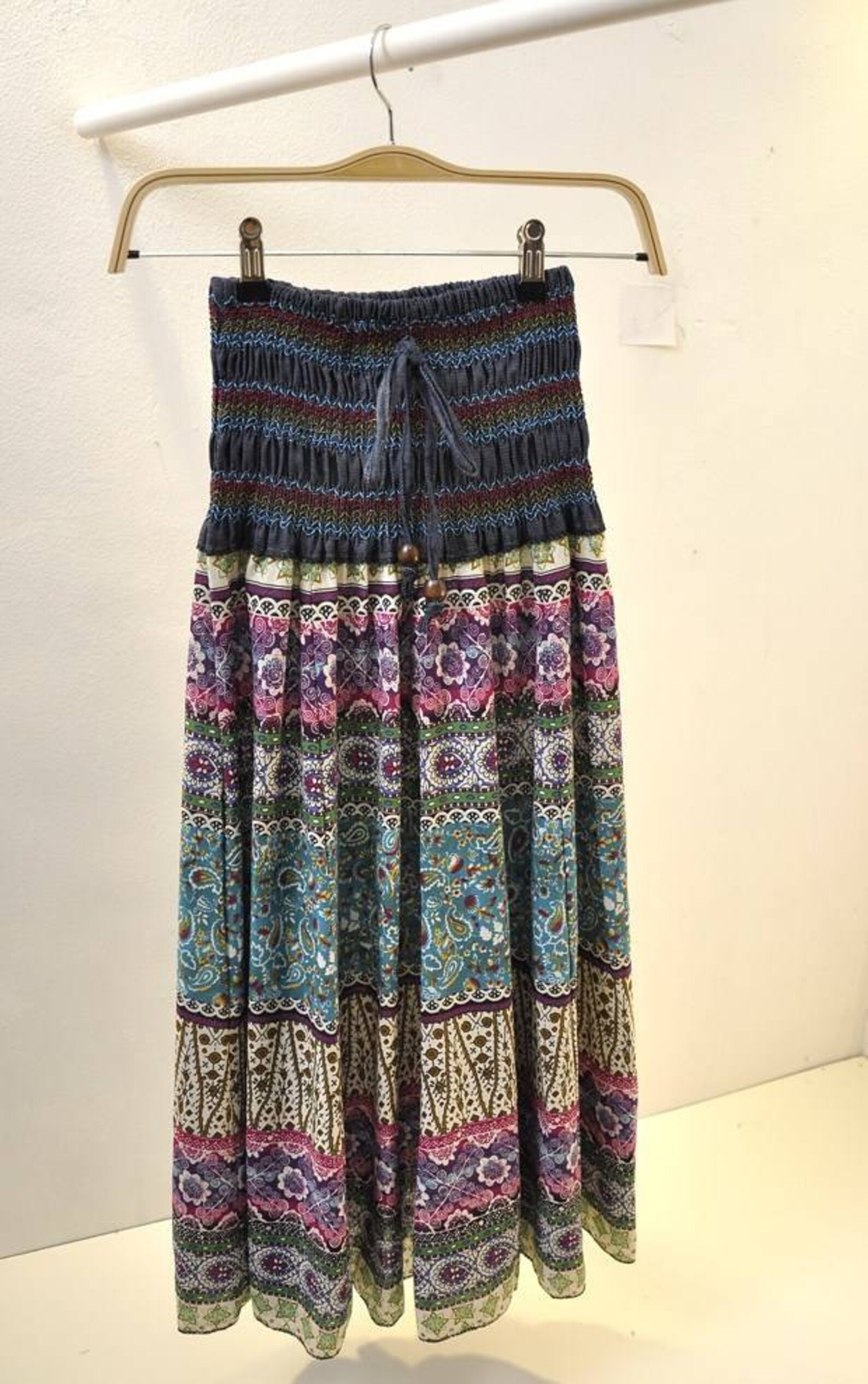 boho gypsy maxi skirt