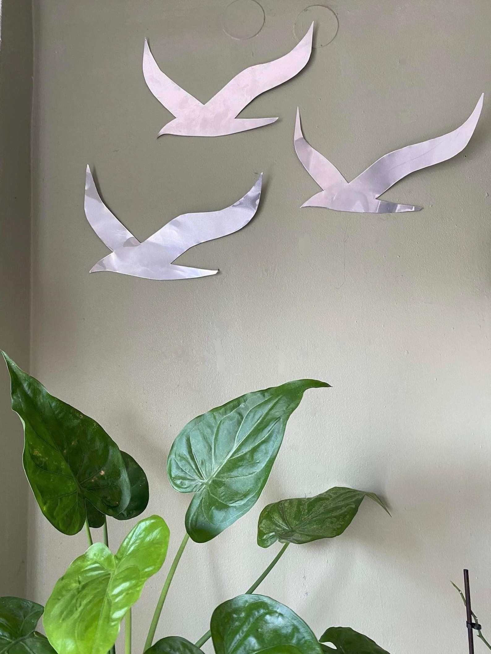 Metal Wall Art Birds Metal Wall Birds Flock of Birds Etsy