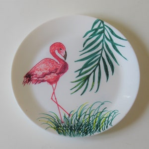 Flamingo wall art, flamingo bathroom art, pink flamingo decor, pink flamingo art, flamingo ornament, flamingo paintings, flamingo decoration