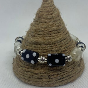 Black and Foiled Bracelet