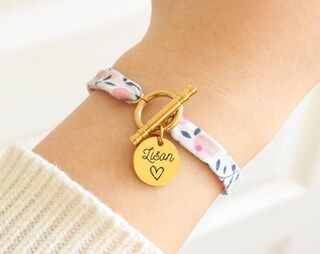 Bracciale Zia Con Ciondolo Vuoi Essere La Mia Madrina? - Regalo Compleanno Festa Mamma - Acciaio Inox Argento
