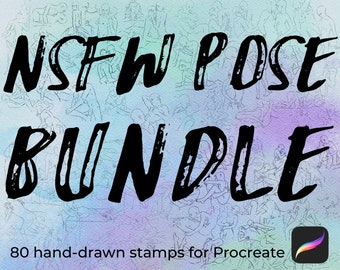 Couple Pose Stamps for Procreate (NSFW) BUNDLE