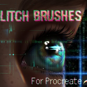 Glitch Brushes für Procreate