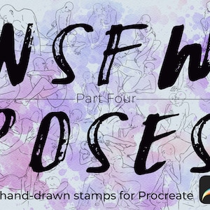 Couple Pose Stamps for Procreate (part four) NSFW