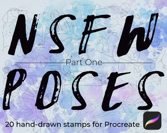 Couple Pose Stamps for Procreate (NSFW) part one