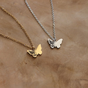 Customizable Butterfly Necklace