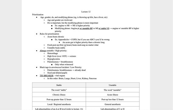 Mark Klimek Lecture Notes RN NCLEX Digital Download PDF 25 - Etsy