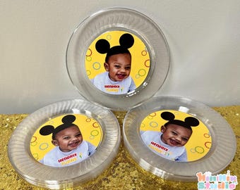 Platos de postre personalizados de 7 pulgadas para fiestas