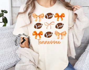 Coquette PNG Tennessee Football *DIGITAL DOWNLOAD*