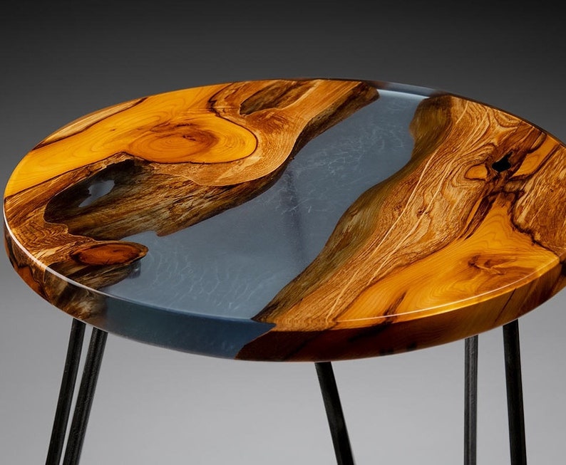 The 7 Best Epoxy Resin Coffee Table Top Reviews In 2021 2 Walnut Round Coffee Table