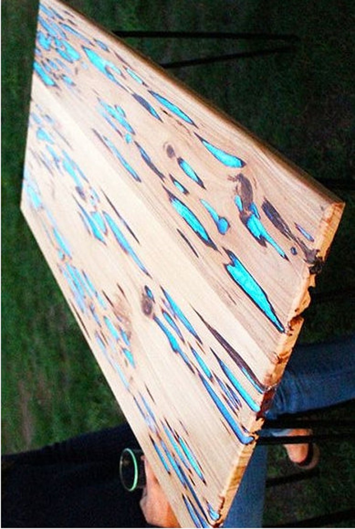 Epoxy Glow In The Dark Resin Table Top Coat Epoxy Resin Etsy