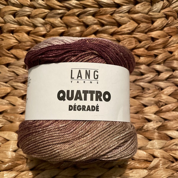 Laine Lang Yarns Quattro dégradé - coton