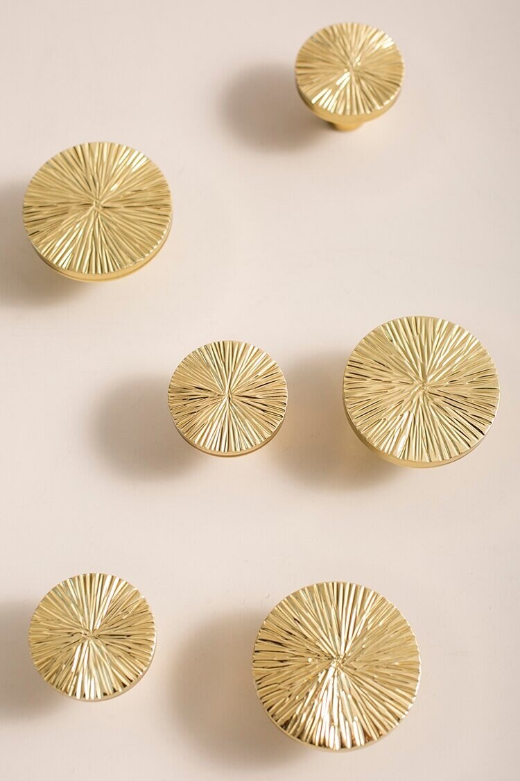 Starburst Knob Starburst Handle Decorative Knobs and Pulls Etsy