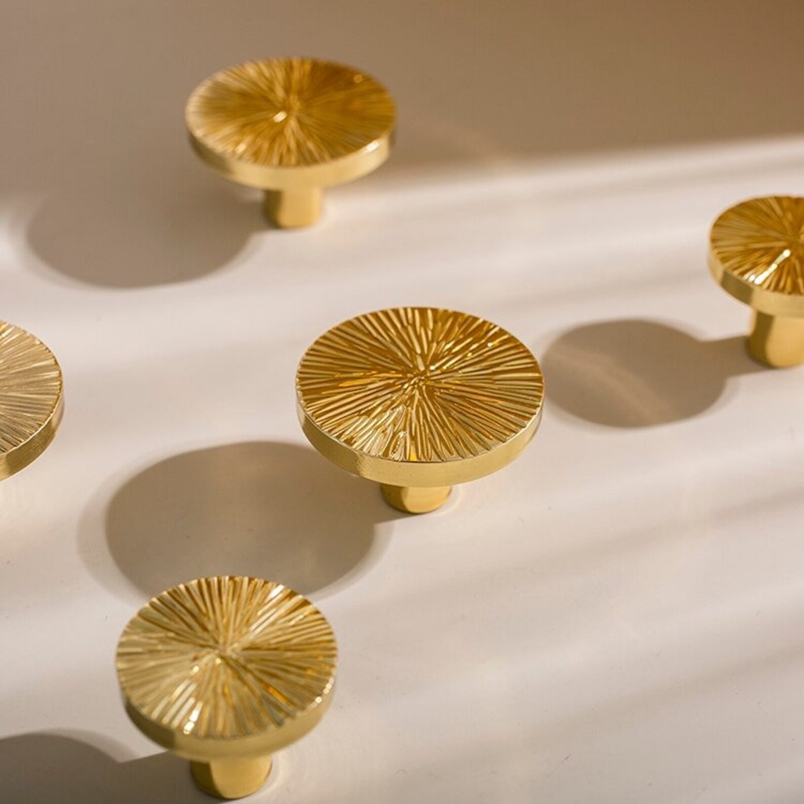 Starburst Knob Starburst Handle Decorative Knobs and Pulls Etsy