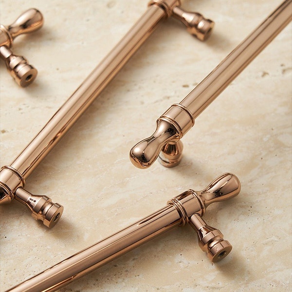 Rose Gold Hardware Etsy