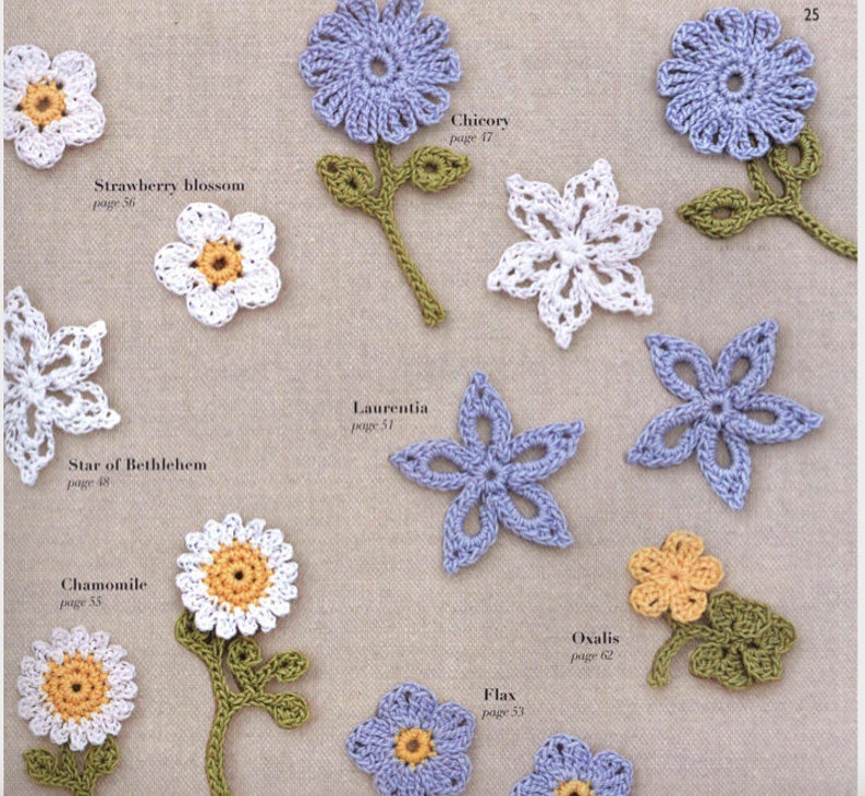 100 Lace Flowers to Crochet image 6