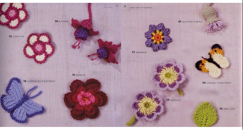 100 Blumen zum Stricken & Häkeln Bild 6