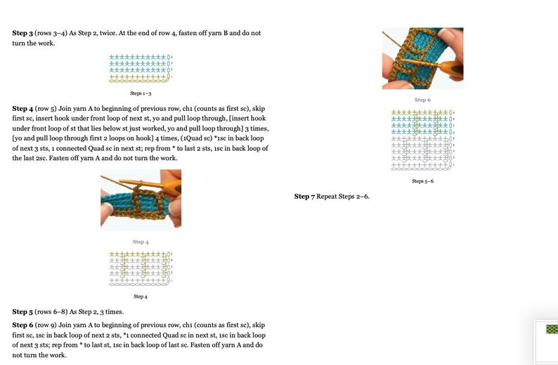 Crochet Stitch Dictionary 200 Essential Stitches Etsy