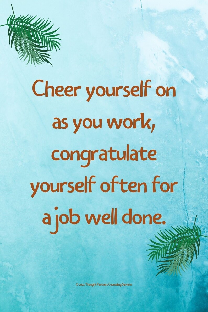 Serene Poster: Cheer Yourself On - Etsy