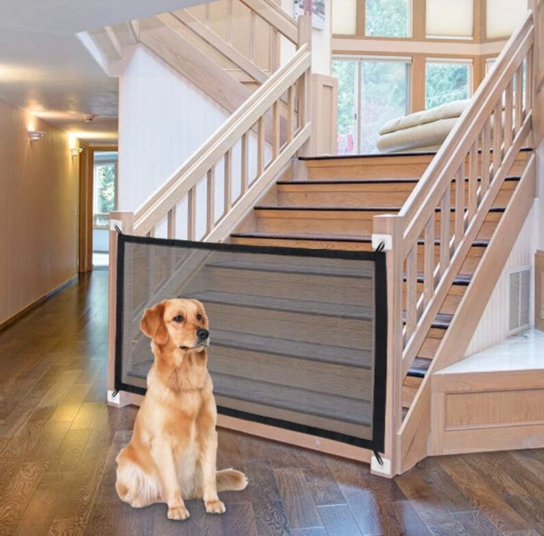 Barrier Fence for Pets Folding Dog Gate Isolated Barrier Pet Etsy UK