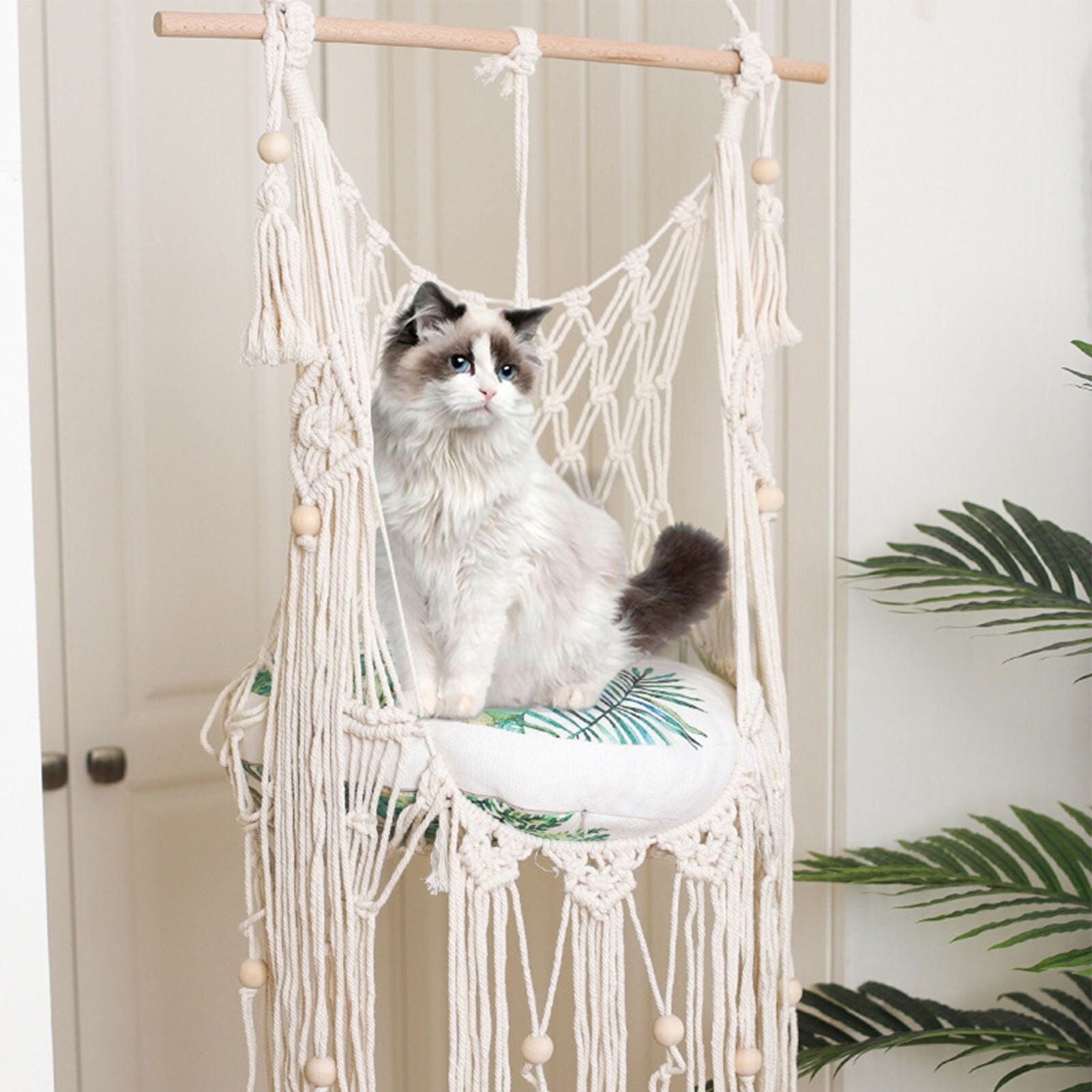 Cat Swing Bed Pet Cat Hammock Swing Bed For Home Bedroom Etsy