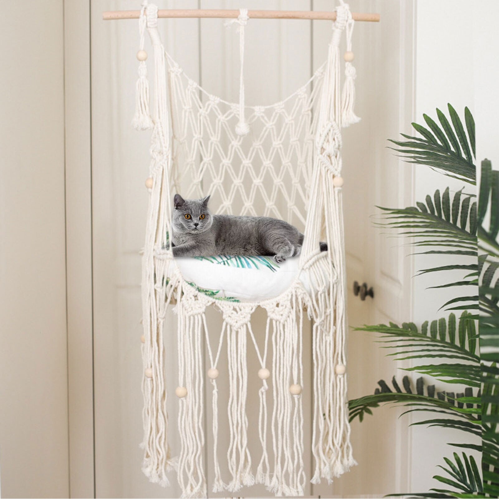 Cat Swing Bed Pet Cat Hammock Swing Bed For Home Bedroom Etsy