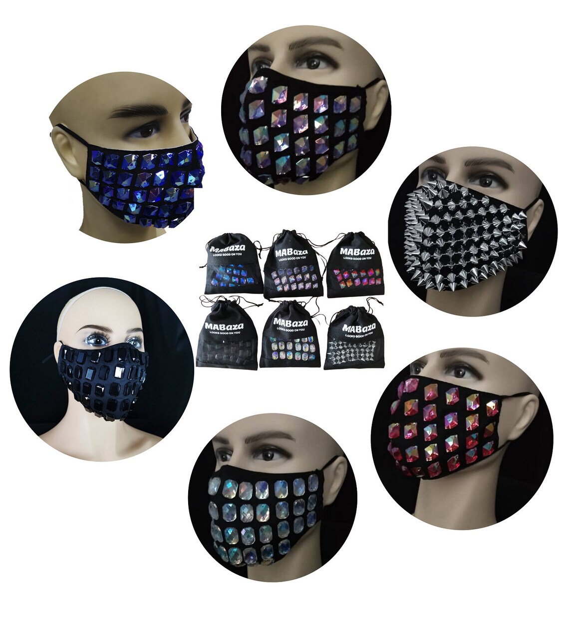 MABaza Fashion Face Mask For Men And Women Cotton Fabric Etsy