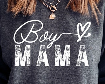 Boy Mama Svg Boy Mom Svg Distressed PNG Trendy Boy Mom PNG Shirt for Mama PNG Sublimation Design Mothers Day Png Mommy Sweatshirt Grunge png