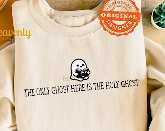Lustiges christliches Halloween-PNG, Lieblingsgeist: Der Heilige Geist (PNG), Anti-Halloween-PNG, religiöses PNG, Bibelvers-PNG, DTF-Digital-Download
