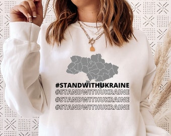 Ukraine Shirt | Stand with Ukraine SVG PNG Stop War, Pray for Ukraine Tshirt design downloadable Ukraine Sublimation Ukraine Map Graphic