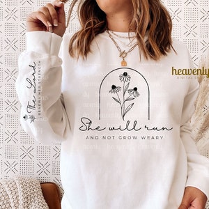 Christelijke Svg Sweatshirt mouw PNG sublimatie ontwerp moeder gesneden bestand geloof gebaseerd shirt Jezus kleding Moederdag Mama Svg trendy esthetiek