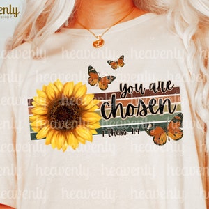 Trendy Christian Fall PNG Sublimation Design Jesus PNG Religious Png Bible Verse Quote Tshirt Digital Download Vintage Sunflower Scripture