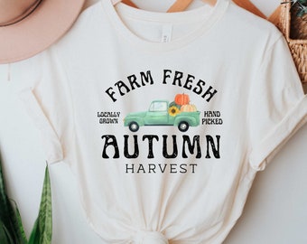 Fall png, Fall sublimation, Farm Fresh Pumpkins PNG, Pumpkins Sublimation, Pumpkin Png, Vintage Truck png, T shirt Designs, Autumn Clipart