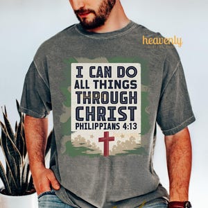 Christliches Herrenhemd Jesus Sublimationsdesign, Vintage Camo Grafiken Png, Religiöses Ostern Png, Cross Training, Vatertag PNG Herunterladen