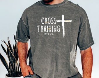 Christian Mens Shirt PNG Jesus Sublimation Vintage Graphic Boy Tshirt Design Religious Easter Cross Training PNG Faith Based Fathers Day PNG