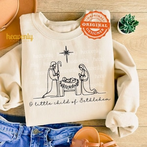 Petit enfant de Bethléem SVG La Nativité de Jésus Png Noël chrétien Png Sublimation Design, un frisson d'espoir Png Le plus beau cadeau Png Download