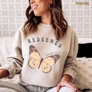 Ingewisselde png, vlinder png, Boho-sublimatie, christelijk png, christelijk shirt, schrift png, Jezus bijbelvers png T-shirtontwerp downloads