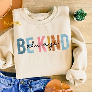 Soyez toujours gentil PNG Choisissez la gentillesse Png Design chrétien par sublimation Chemise rétro minimaliste Soyez gentille DTF Inspiré des transferts Téléchargement du fichier