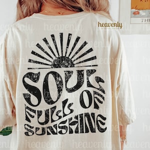 Retro strand SVG grunge voor- en achterkant PNG tropische zomer shirt SVG trendy esthetische png vintage zomer sublimatie, positieve SVG zonsondergang SVG
