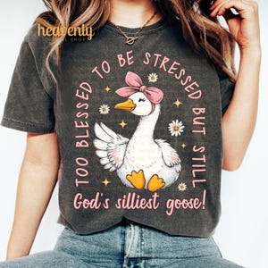 Gottes Dümmste Gans Png Lustige Christliche Png Sublimation Design Dumme Gans Universität Png Mutter Gans Bibel Vers Grafik Sofort Download