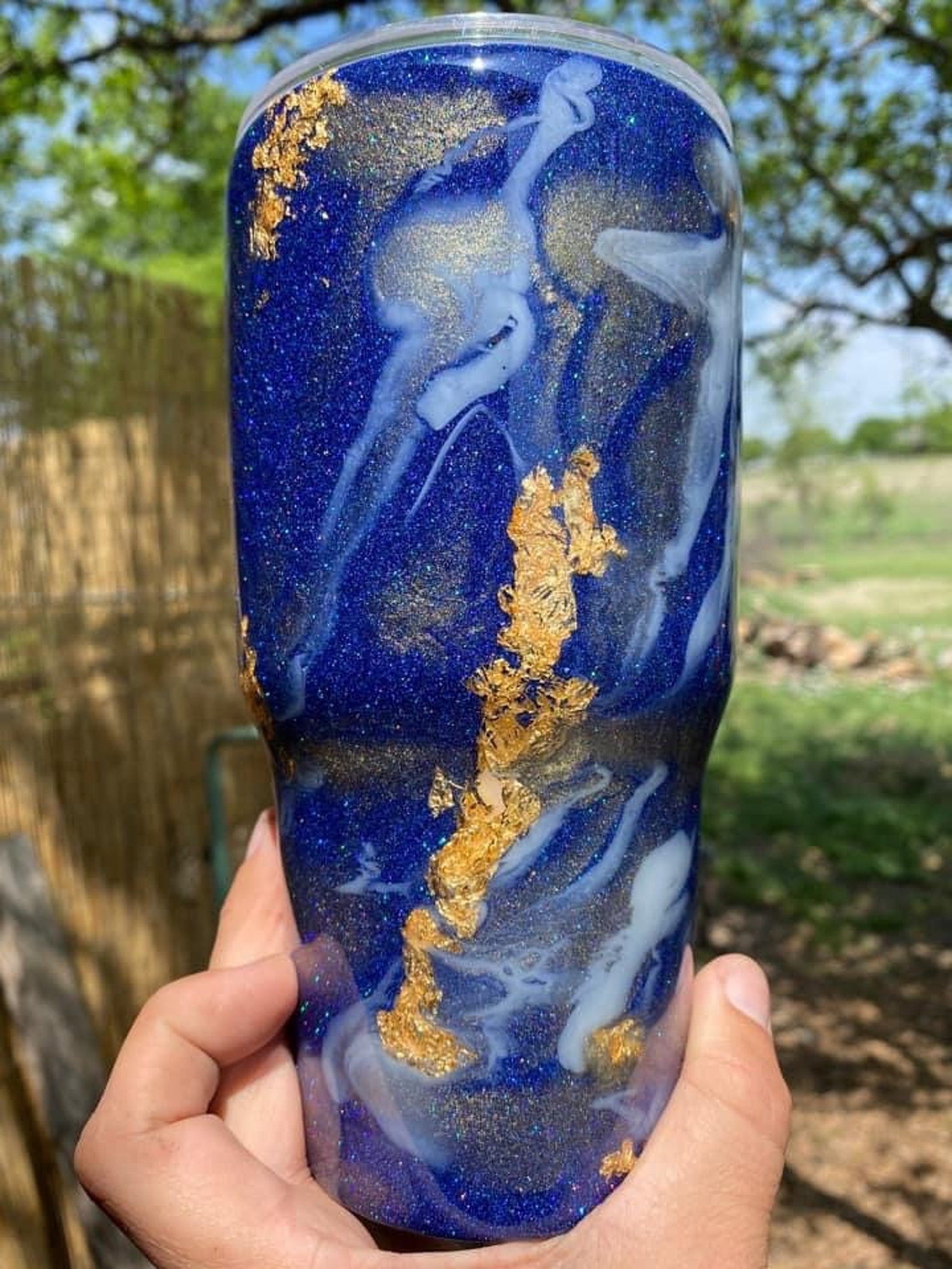 Custom Glitter Tumblers With Gold Foil Etsy UK